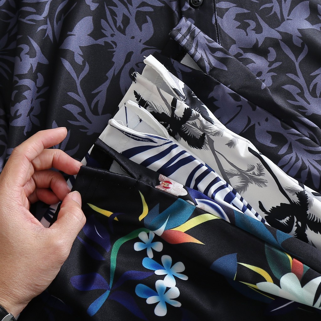 (bigsize) Áo thun polo nam họa tiết tay ngắn có cổ bigsize 75 - 135kg | BigBuy360 - bigbuy360.vn