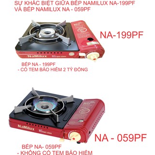 BẾP GA NAMILUX MINI - NA-199PF