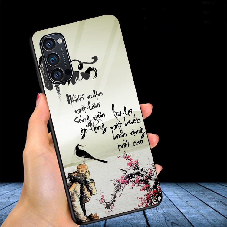 Ốp Lưng Kính 3D  OPPO RENO 4,RENO 4 PRO, RENO 5,RENO 6 5G, RENO 6Z 5G Ốp lưng thế hệ mới cao cấp