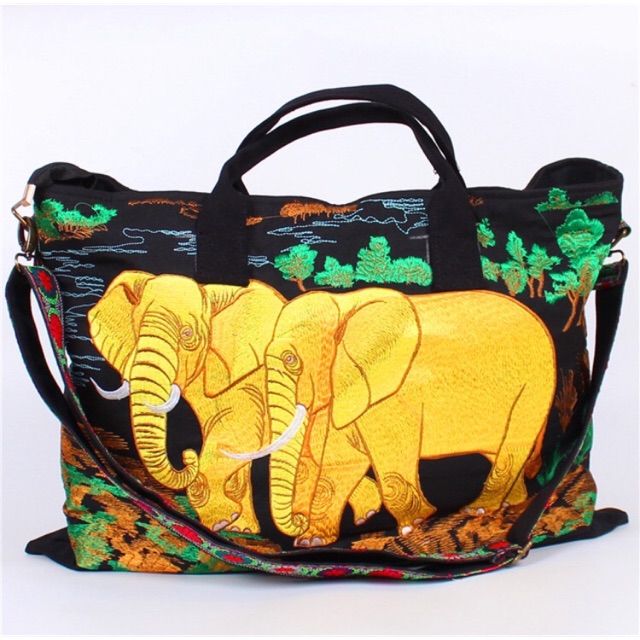 Túi đeo chéo đeo vai con voi cao cấp