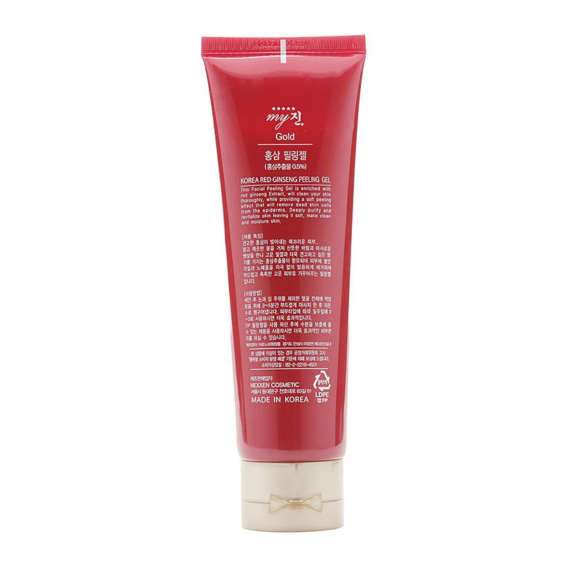 TẨY DA CHẾT DƯỠNG ẨM VÀ TRẺ HÓA DA KOREA RED GINSENG PEELING GEL MY GOLD 130ML - HÀN QUỐC CHÍNH HÃNG