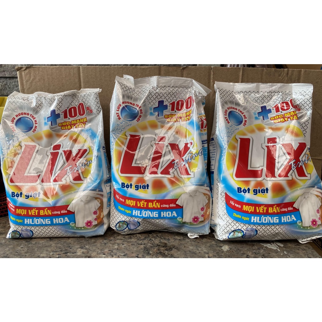 Bột Giặt Lix extra Hương Hoa 550g