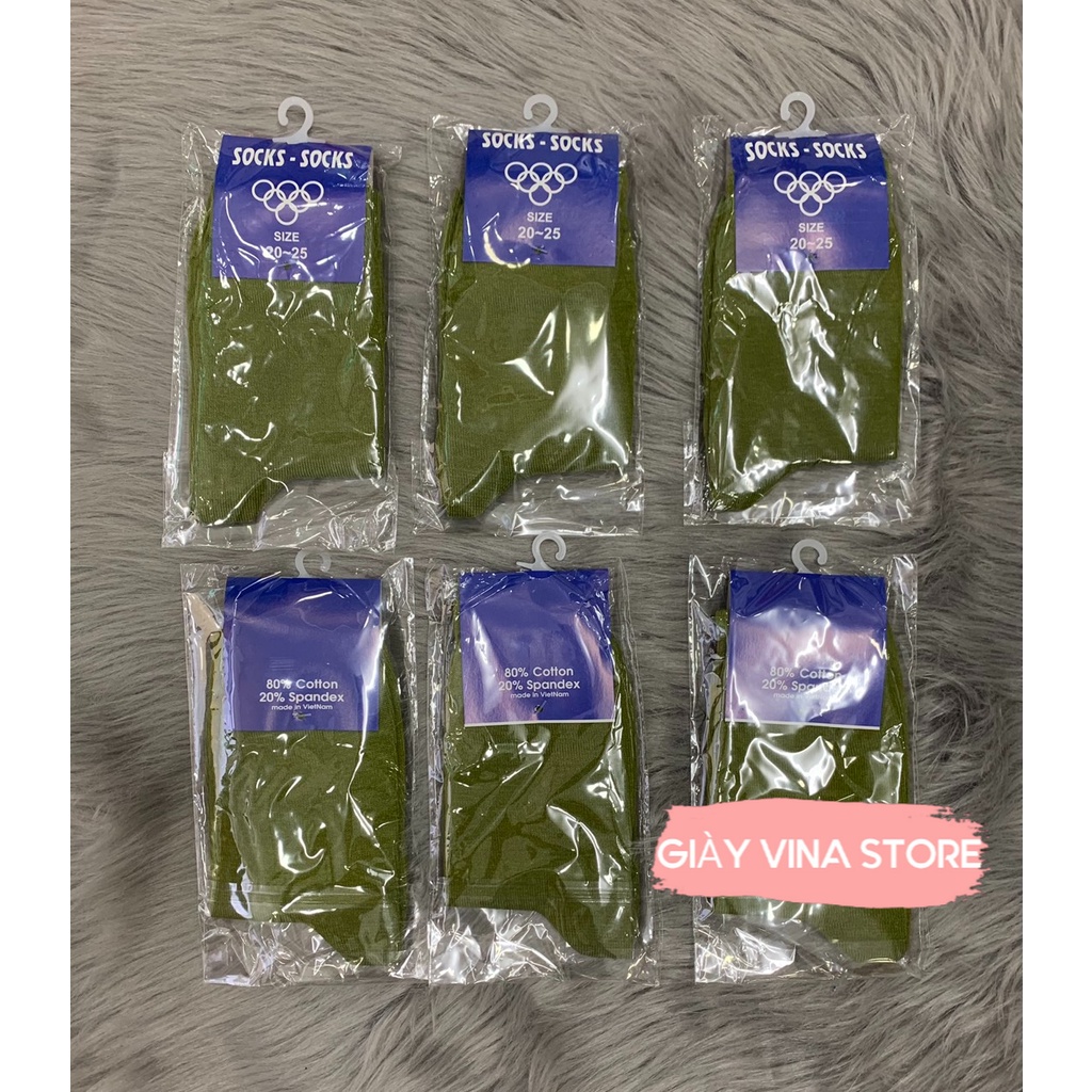 Tất Vớ xanh SQ CA BĐ , xanh , xanh , thun COTTON ,ảnh thật , bảo đảm giao đúng hàng