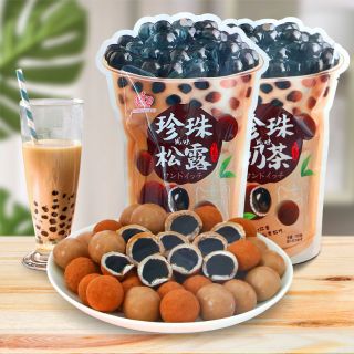 Combo kẹo trà sữa, kẹo bọc dâu