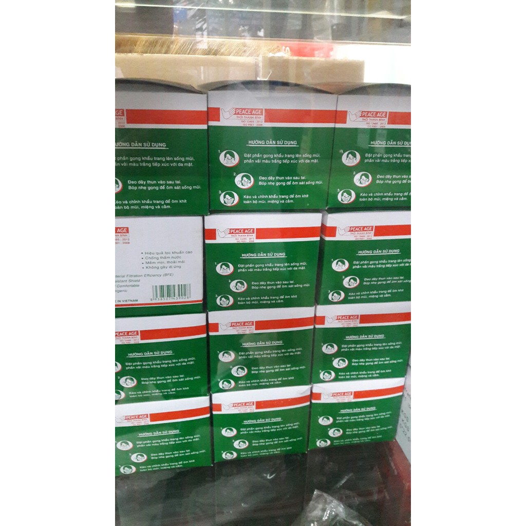 Hộp 50 cái khẩu trang y tế 4U Med