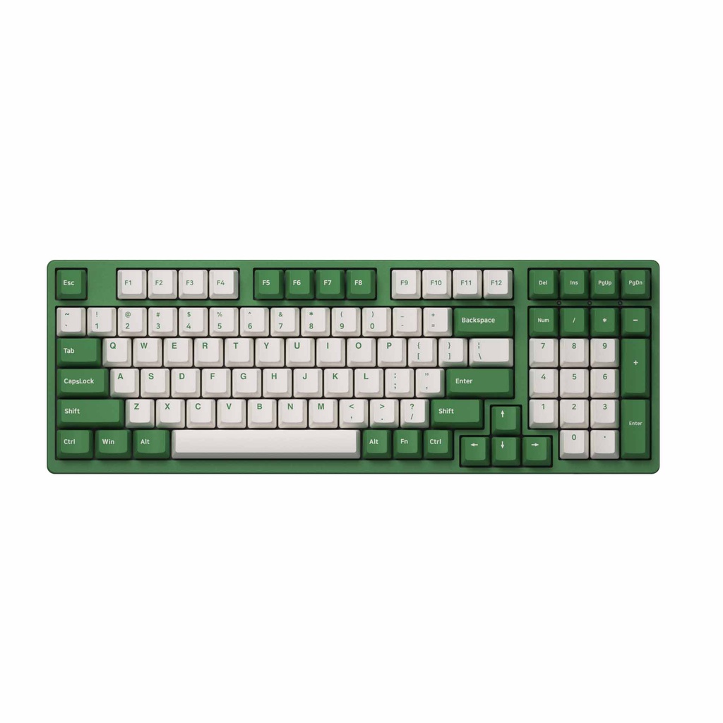Bàn phím cơ AKKO 3098 DS Matcha Red Bean -Bảo Hành 12 Tháng