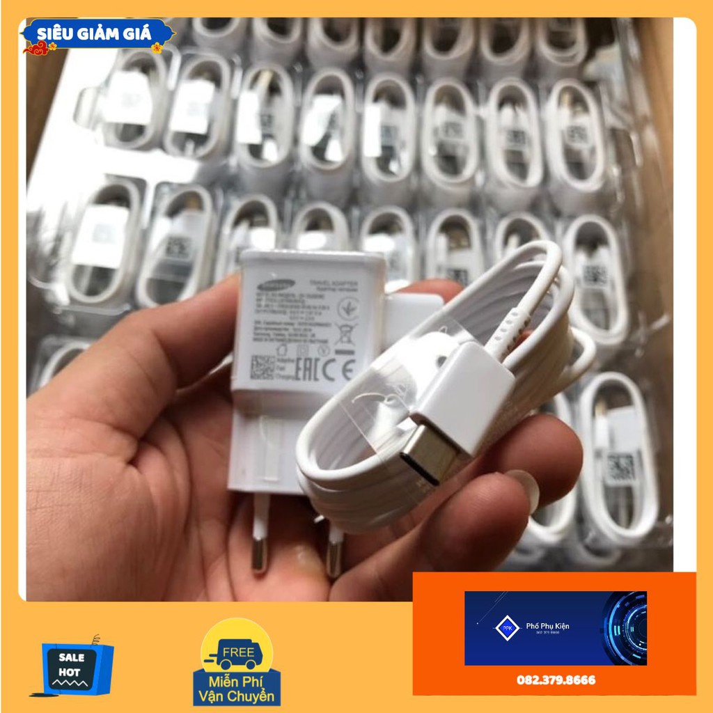 Bộ sạc nhanh 15W Samsung S10Plus/S10/S9/S8/Note8/Note9/Note10/S8Plus/S9Plus/Note10Plus