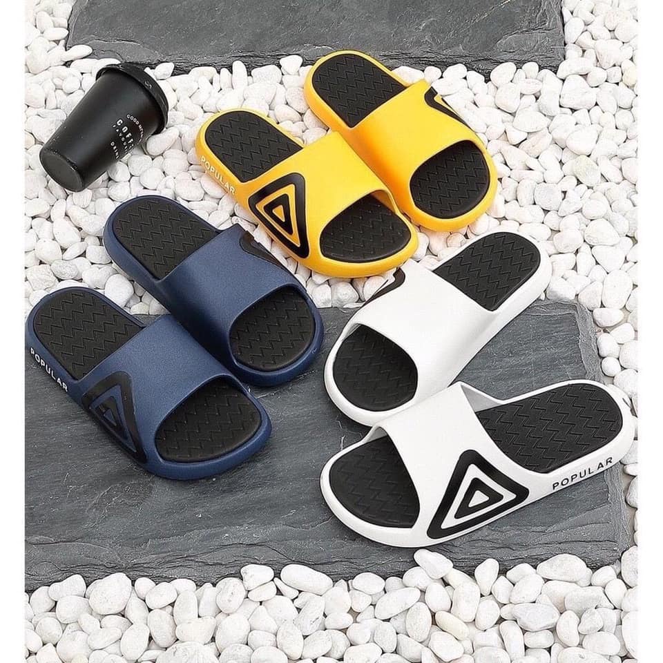 Dép nam nữ đi trong nhà thời trang unisex,dép quai ngang đế cao su non đi cực êm chân size 36- 43