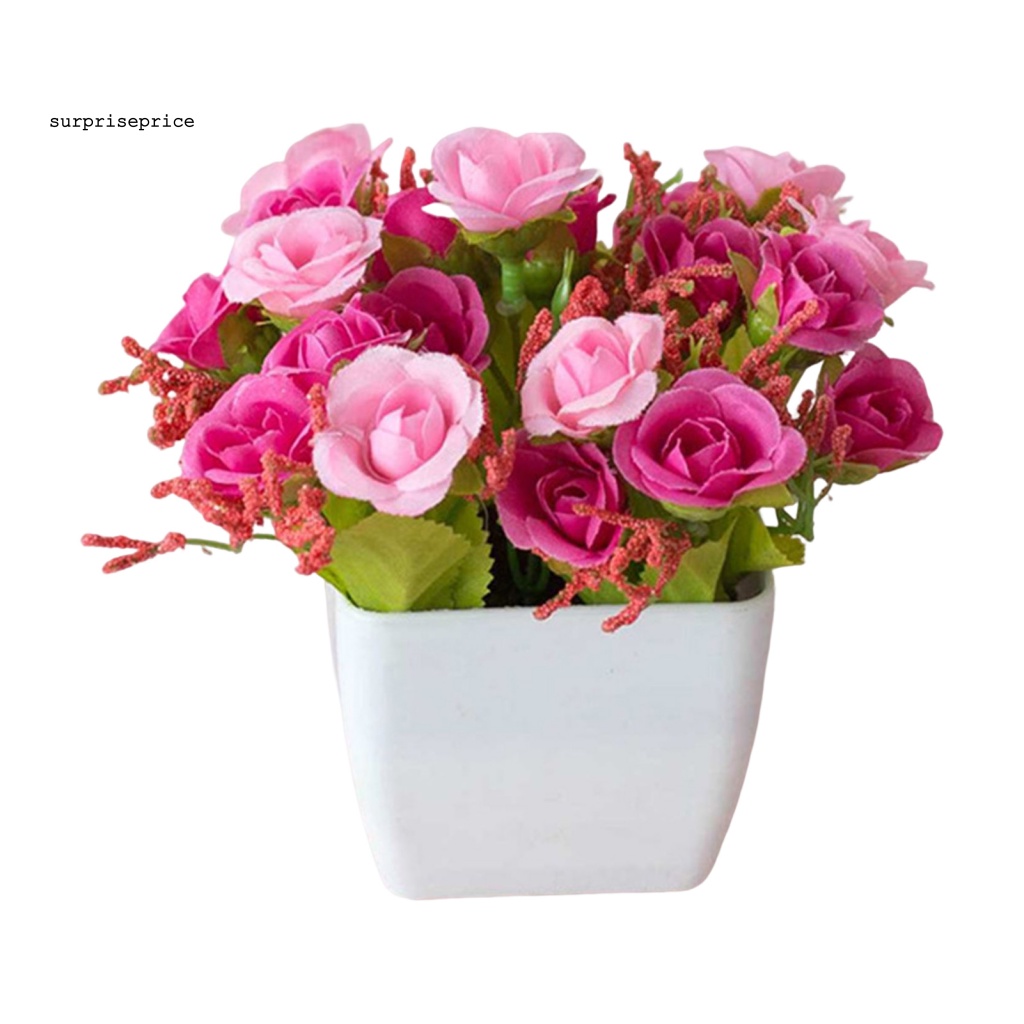 Chậu Cây Bonsai Giả Trang Trí Nhà Cửa