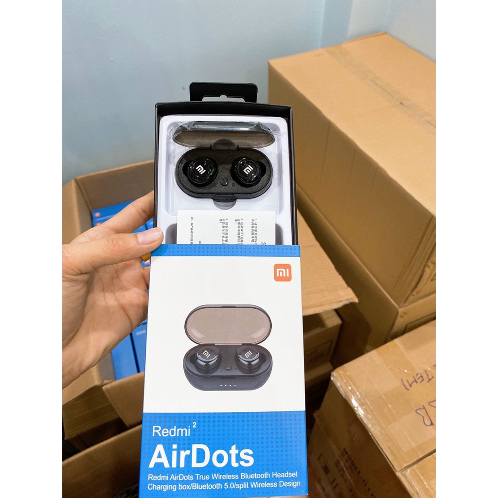 Tai Nghe Bluetooth Redmi 2 Airdots, Tai Nghe Không Dây Cho IPhone SamSung Oppo Loại Có Mic Nói, Có Xuyên Âm | BigBuy360 - bigbuy360.vn