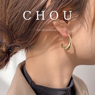  Bông Tai Dáng Chữ C | CHOU ACCESSORIES | 