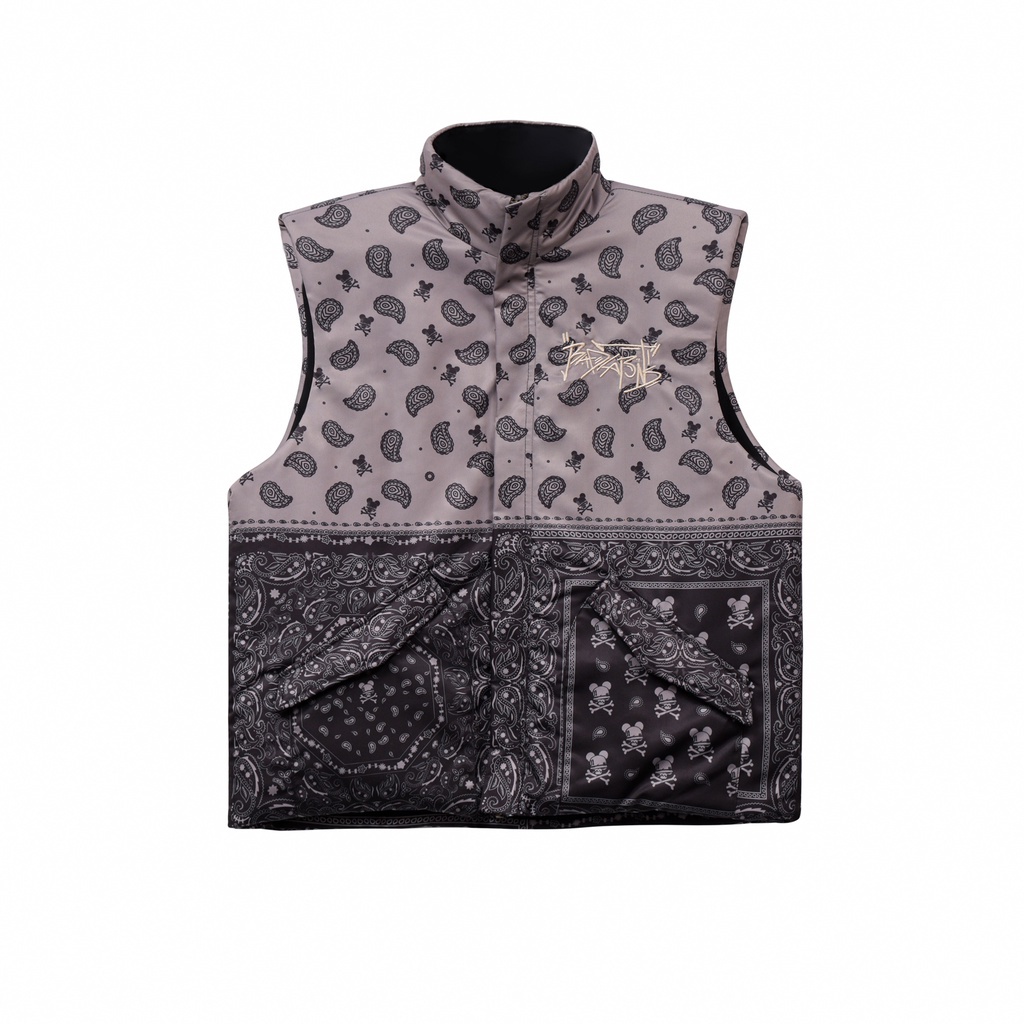 Áo Khoác Bad Habits PAISLEY VEST - Local Brand chính hãng