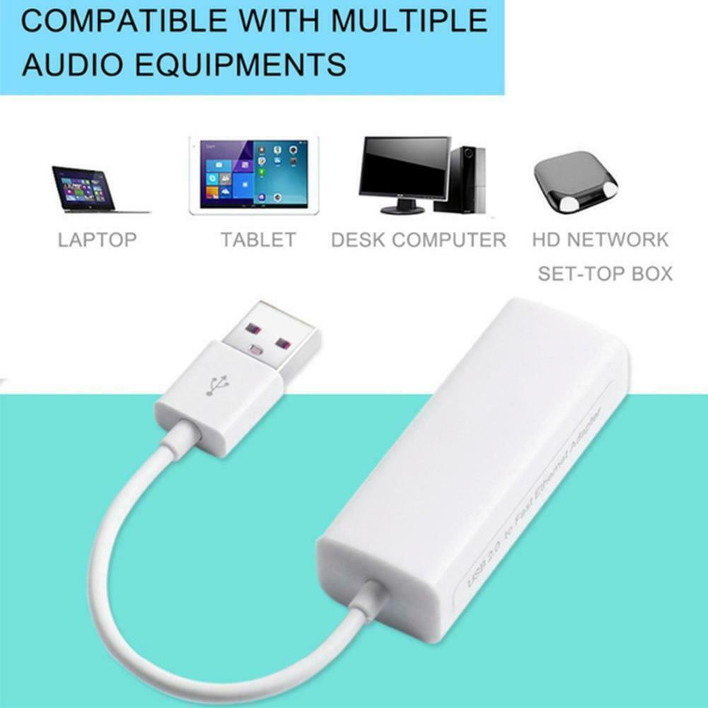 Thẻ Mạng Usb 2.0 9700 Win32 / 64 Bit 8152b Rj45