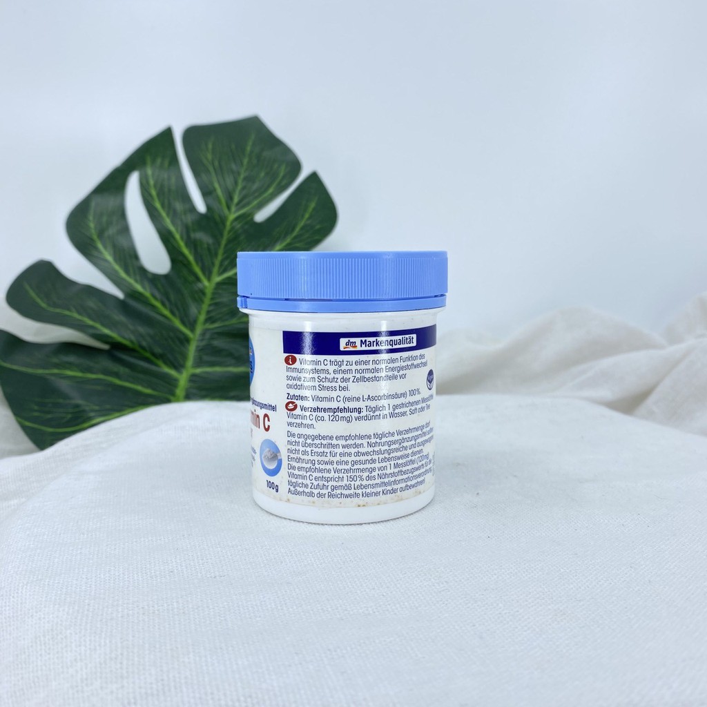 chăm sóc cơ thể bột Vitamin C Pulver Mivolis hàng Đức