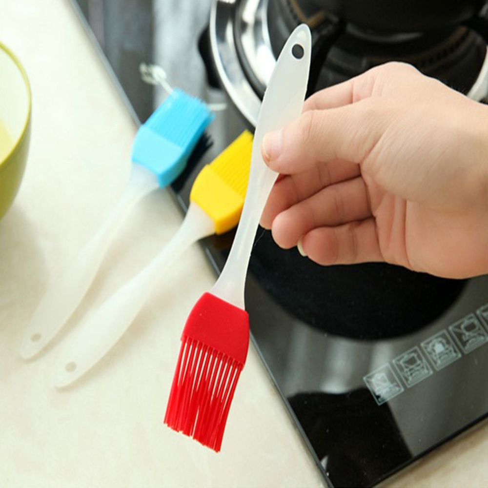 Vỏ Bọc Cọ Phết Dầu Làm Bánh / Bbq Bằng Silicon Có Thể Tháo Rời