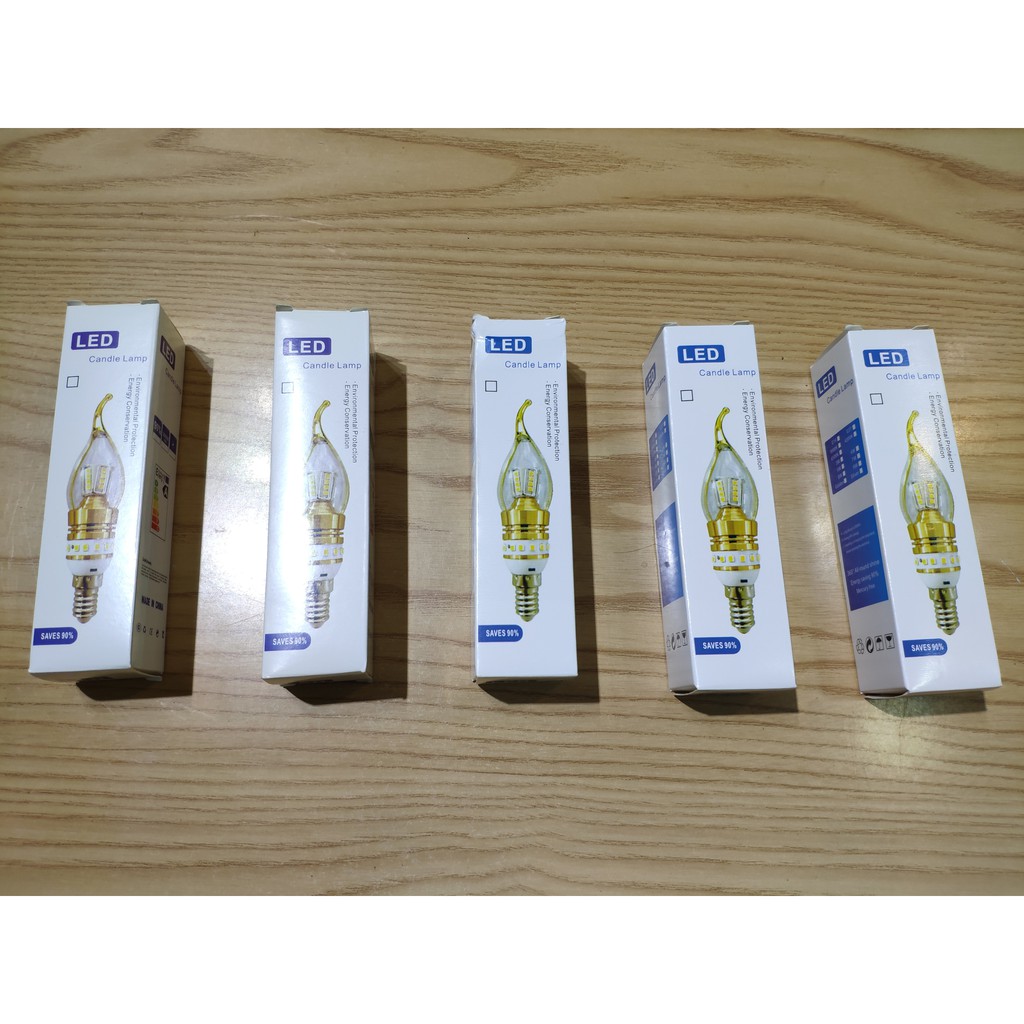 ĐÈN LED NẾN 5W ĐUI XOÁY E27