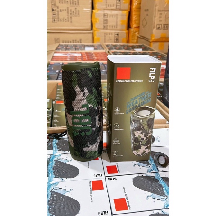 Loa Bluetooth Flip 6 Mẫu Mới Nhất - Loa Bass Mạnh Sâu, Treble Rời - Bảo hành 12 tháng Kimmese222