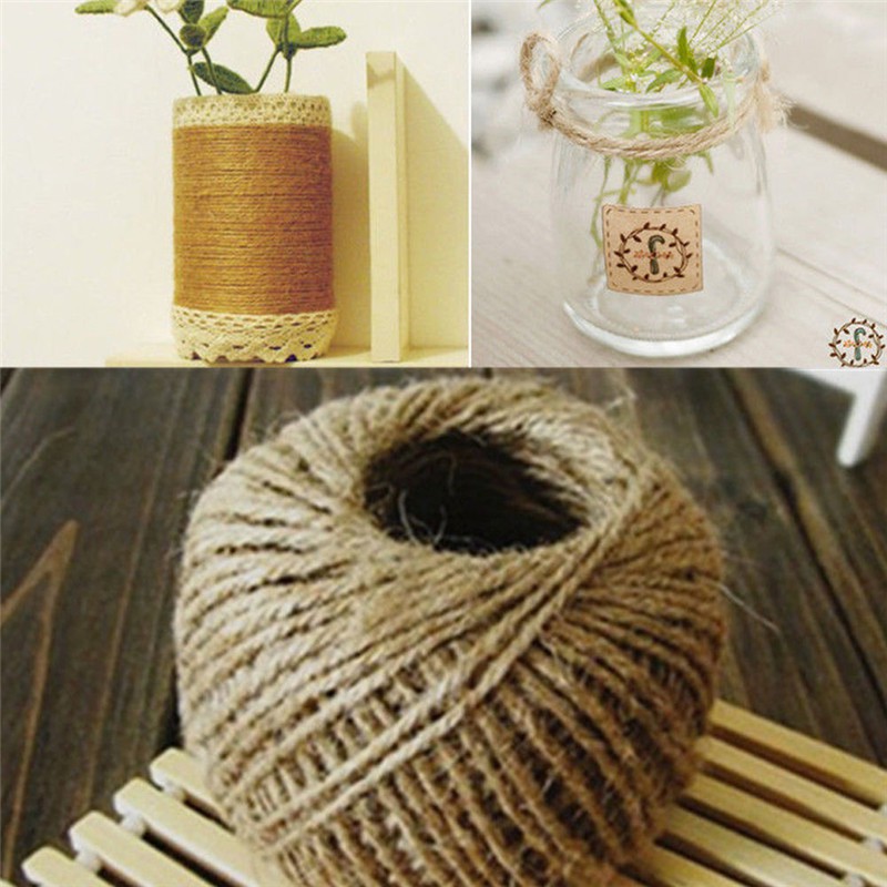 30m dây thừng sợi đay trang trí handmade