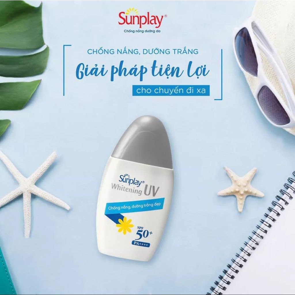 Sữa chống nắng dưỡng da trắng đẹp Sunplay Whitening UV SPF 50+ PA++++ 30g