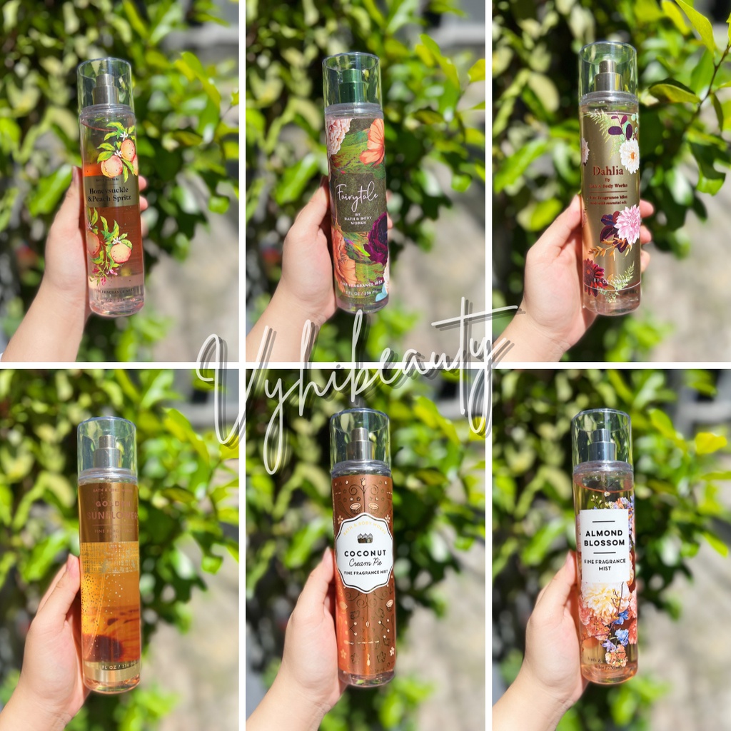 Body mist Bath and Body Works 236ml Xịt thơm body