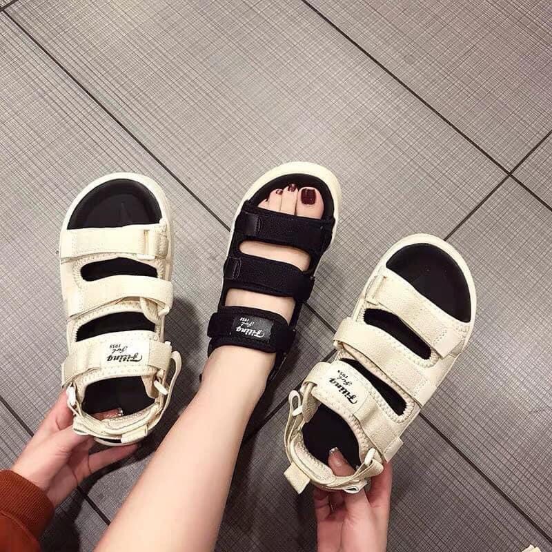 Dép quai hậu - sandal quai hậu nữ 3 quai dán cực xinh 010