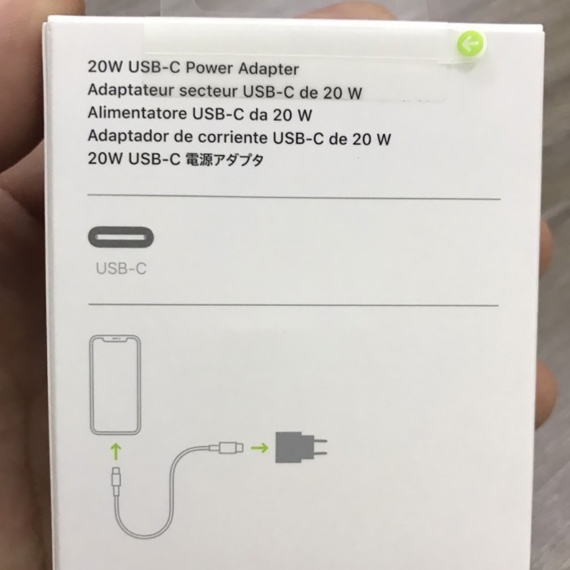 Bộ Cáp Sạc Iphone 12 PRO MAX - NGUYÊN SEAL FULL FOX CHUẨN APPLE / PD 20W Chân Tròn / Sạc Cực Nhanh