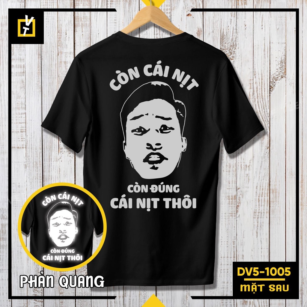 Áo thun phản quang bạc Còn cái nịt