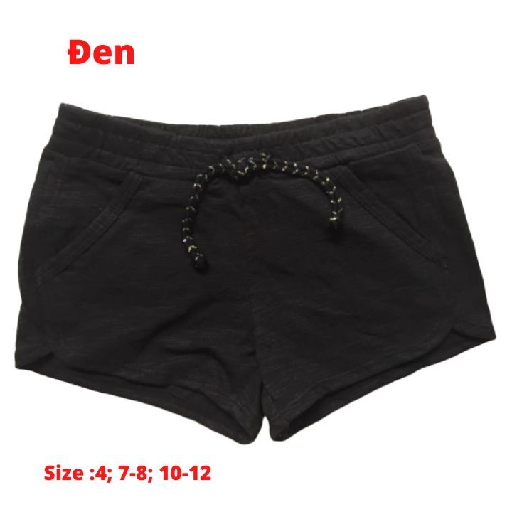 Quần short thun bé gái 15-42kg - chất thun xược mát mịn -đập tan cái nóng -Tomchuakids