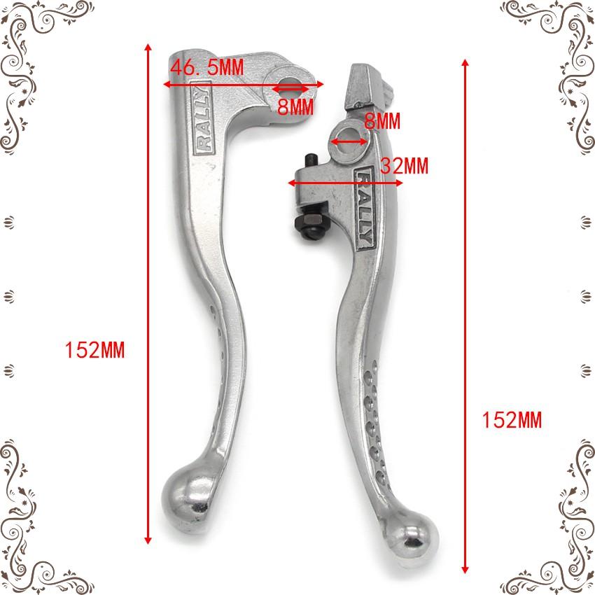 Cần phanh mới cần ly hợp một bộ phụ kiện xe máy tay lái đa năng cho Honda SL230 XR230 / XR250 / XR40