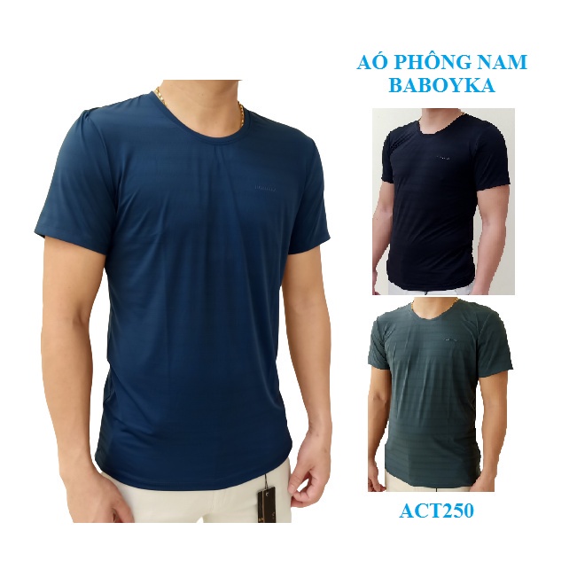 ÁO PHÔNG NAM, ÁO THUN NAM CHẤT THỂ THAO  [ACT250] [SALE SỐC][NEW] | BigBuy360 - bigbuy360.vn