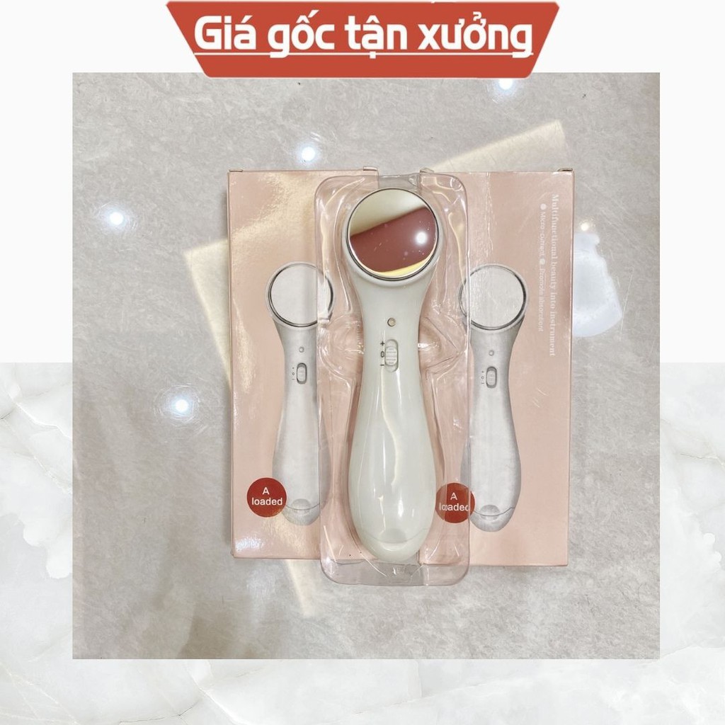 Máy di tinh chất thẩm thấu làm đẹp da, massage mặt ion cầm tay ( HÀNG LOẠI 1 BAO GIÁ THỊ TRƯỜNG )