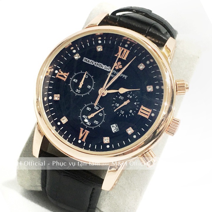 Đồng hồ đeo tay nam Pattek Phillipe 6685 dây da cao cấp, chạy 6 kim, thời trang sang trọng đẹp giá rẻ [Tặng thêm pin] | BigBuy360 - bigbuy360.vn