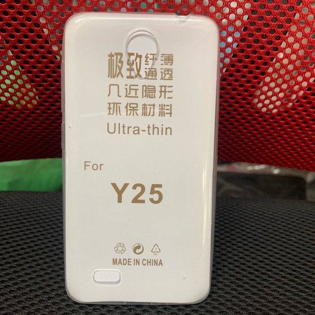 Ốp dẻo Vivo Y21,Y25 silicon trong suốt