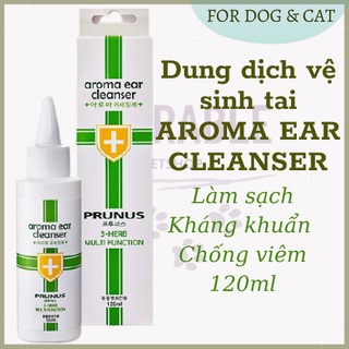 Dung dịch vệ sinh tai cho chó mèo AROMA EAR CLEANSER