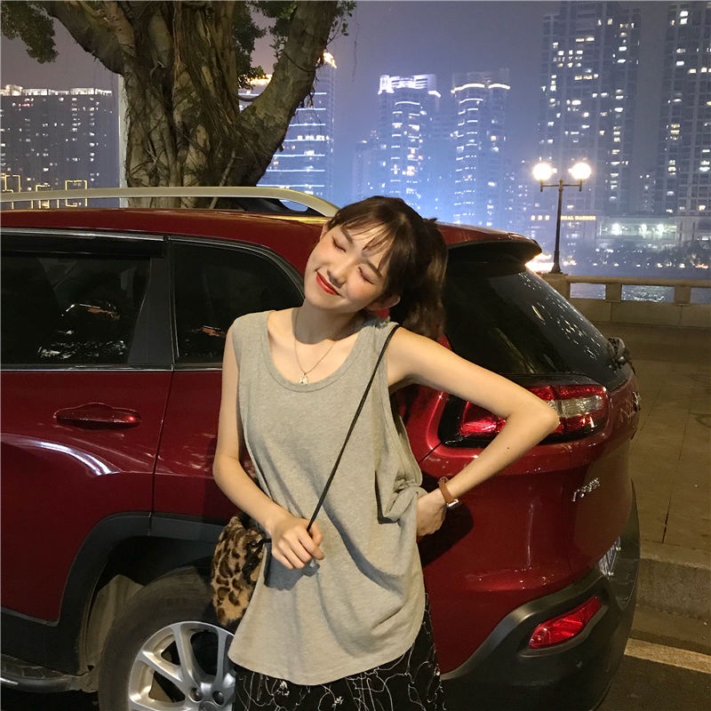 Áo ba lỗ COZOKC thể thao dáng rộng thời trang quyến rũ