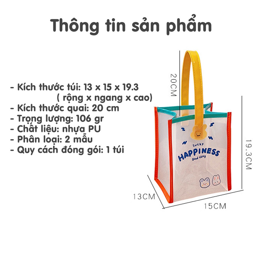 Túi Nhựa Đa Năng Tiện Lợi Hoạt Hình Dễ Thương