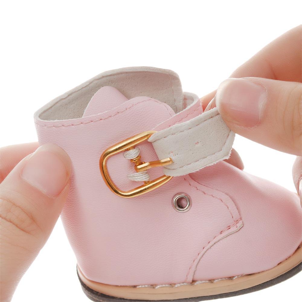 Giày Búp Bê Da PU Xinh Xắn Cho Bé Gái