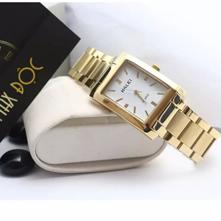 Đồng hồ nam Halei mặt vuông lịch lãm | BigBuy360 - bigbuy360.vn