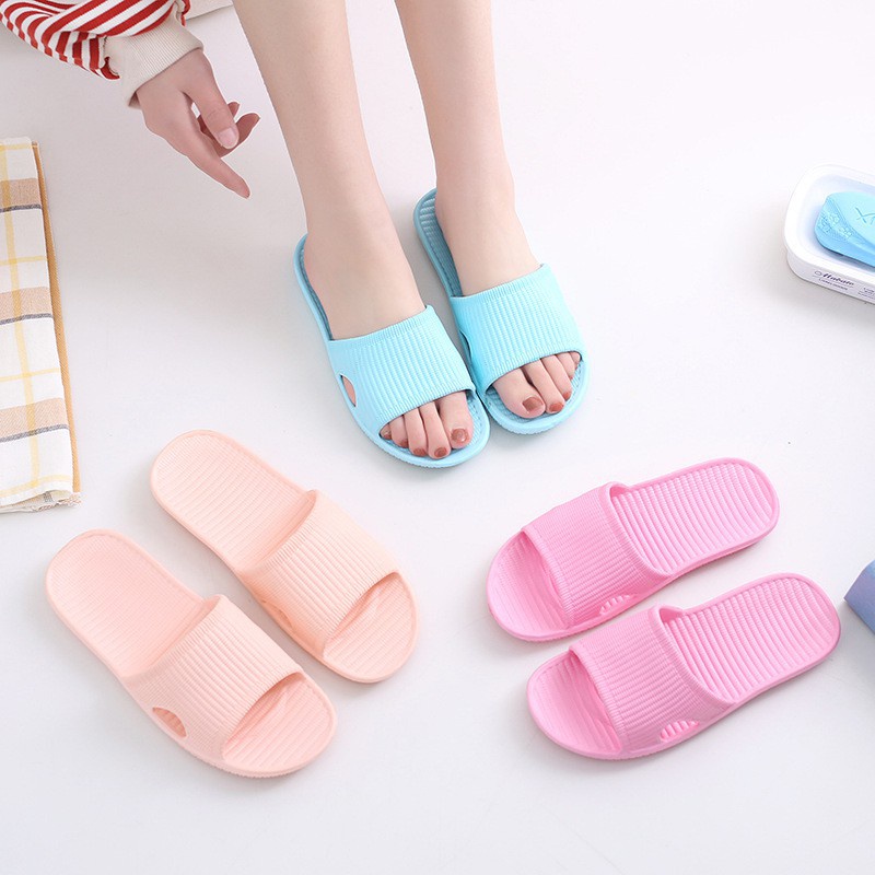 👠Dép Đi Trong Nhà Đế Bằng Chống Trượt Thời Trang Mùa Hè Cho Nam Và Nữ