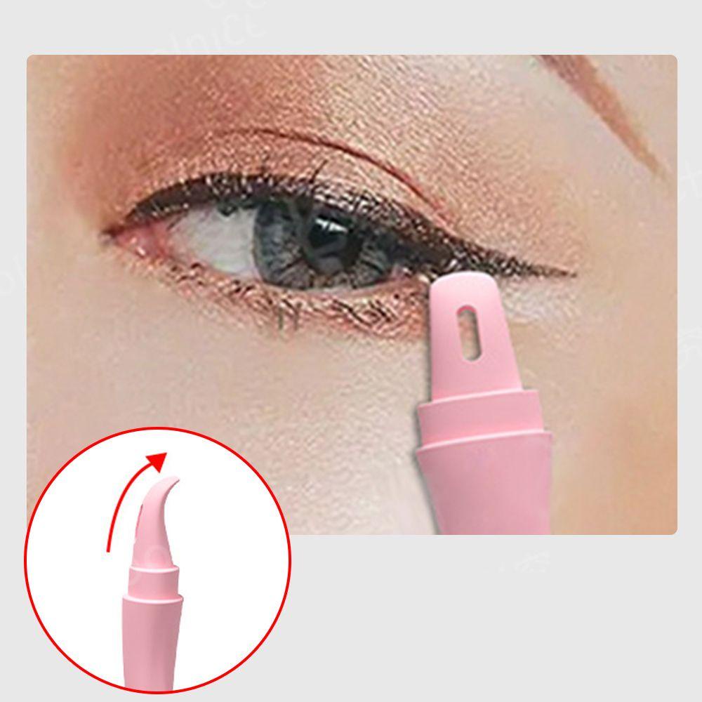 XIANTIN Khuôn Kẻ Mắt Hình Đuôi Cá Bằng Lụa Mềm Có Thể Tái Sử Dụng