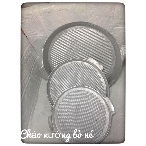 Chảo Gang bò né nướng cồn gas