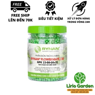 500g Phân Tan Chậm Rynan 230 chuyên dùng cho cây cảnh
