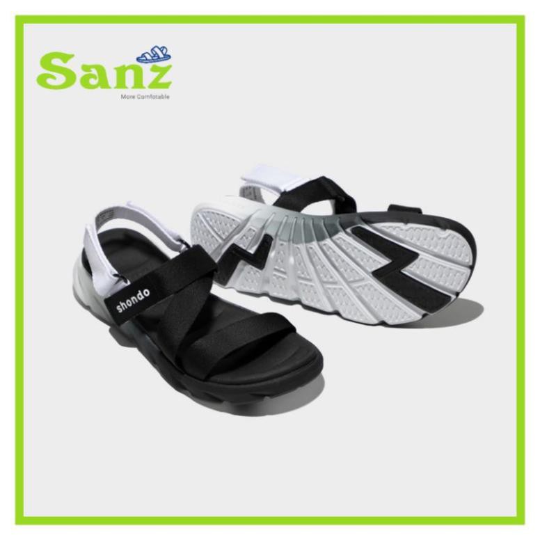 {SALE} GIÀY SANDAL SHAT-SHONDO F6 SPORT ĐẾ OMBRE ĐEN TRẮNG -x2q " ' ྇ '