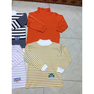 Set 3 áo cổ lọ 3 phân cho bé