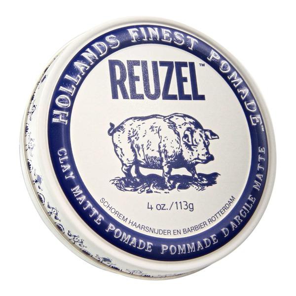 Sáp vuốt tóc Reuzel Clay Pomade