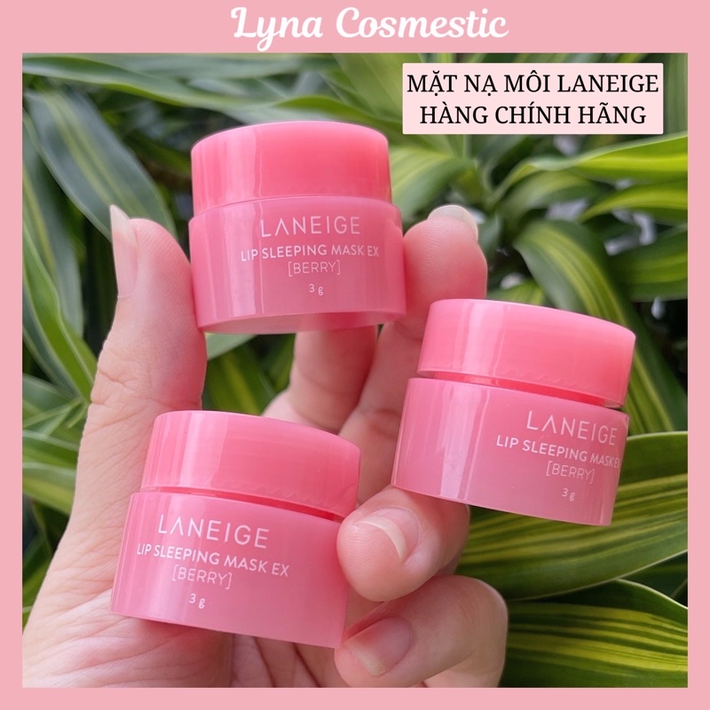 (100% Authentic) 3GR Mặt nạ ngủ cho môi Laneige Lip Sleeping Mask Berry - Miniature