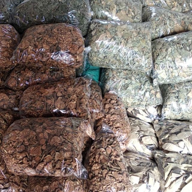 1kg Thân + 1kg Lá Bình Bát khô