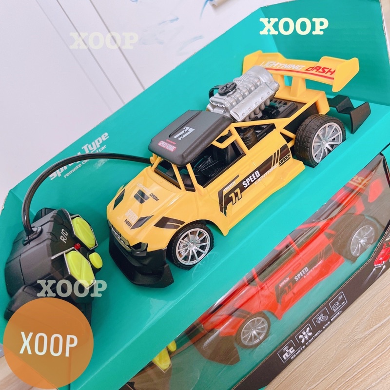 Đồ chơi ! Xe khiển 77 phun khói,4 chiều cho bé mã 338-18