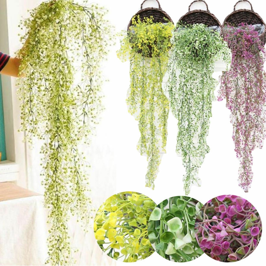 Artificial Fake Hanging Flower Vine Plant Wedding Indoor Outdoor Garden Decor