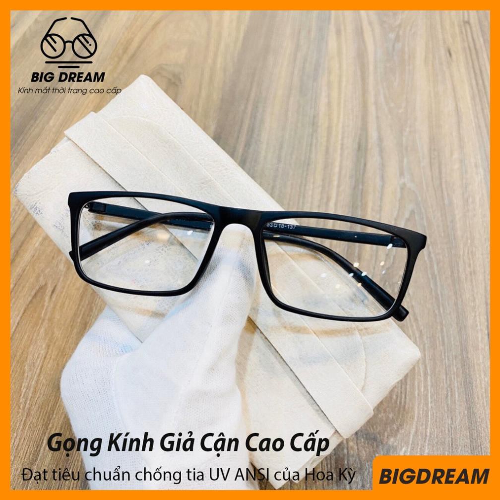 Kính cận không độ cao cấp JJCN1003 - Gọng kính giả cận Hàn Quốc- Bảo hành 12 tháng 1 đổi 1 [HANG XIN]